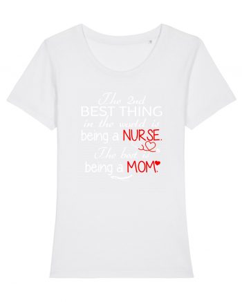 Mom Nurse White