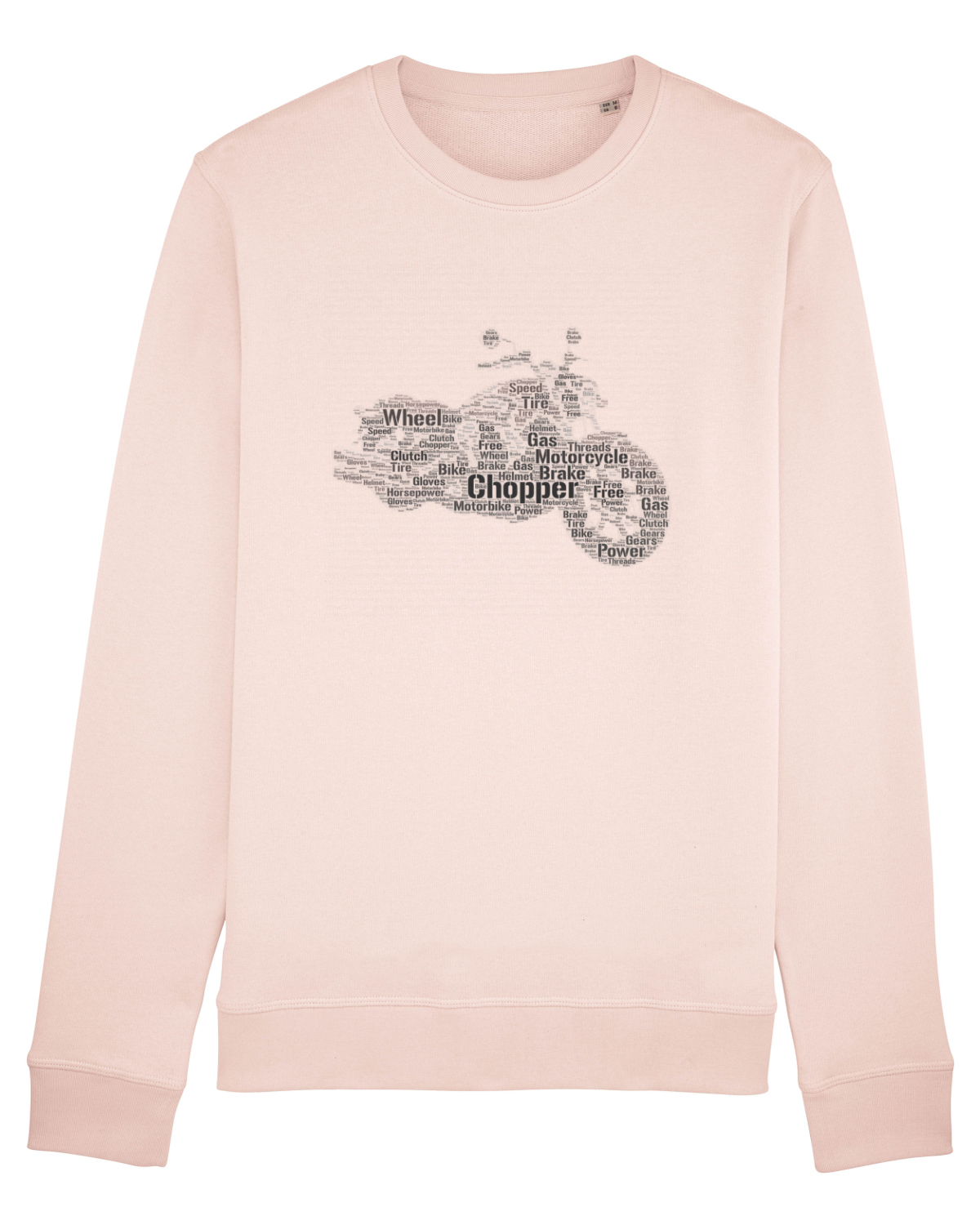 Bluză mânecă lungă Unisex Rise Candy Pink