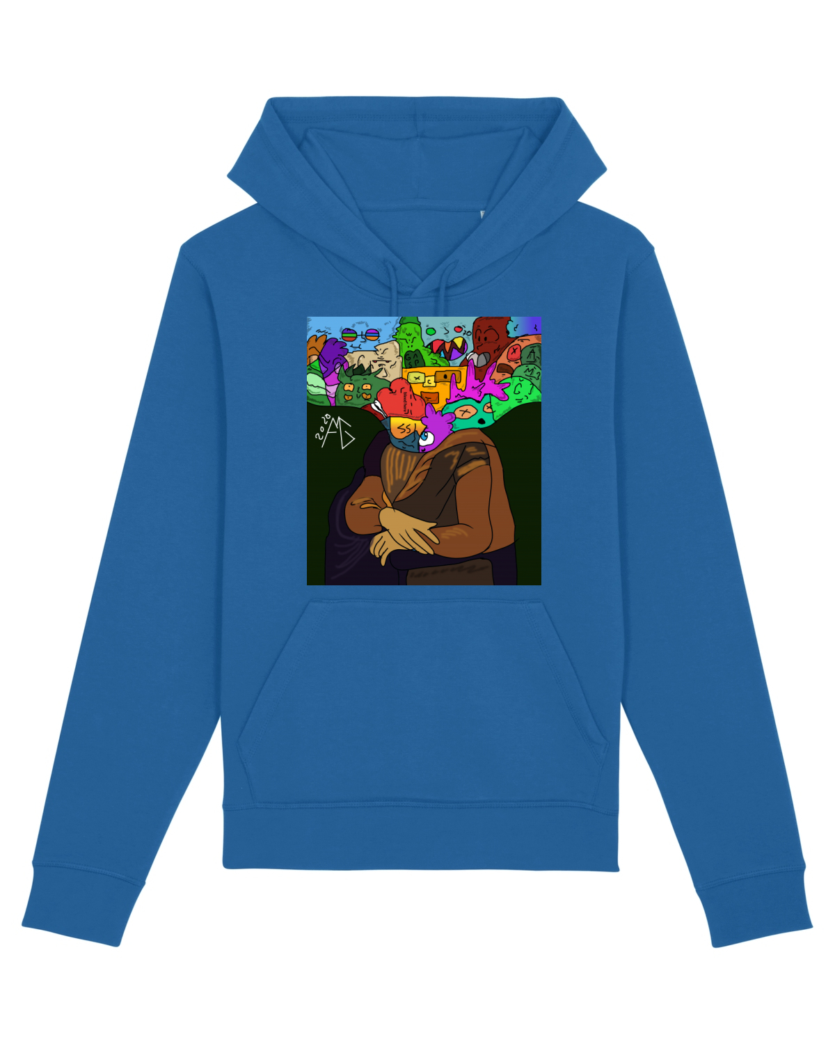 Hanorac Unisex Drummer Royal Blue