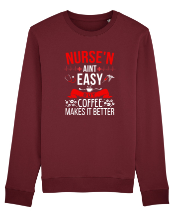 Coffee makes it better Burgundy