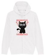 Pisica Miaunistica Iubiristica Hanorac cu fermoar Unisex Connector