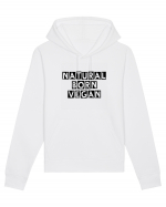 Natural born vegan Hanorac Unisex Drummer