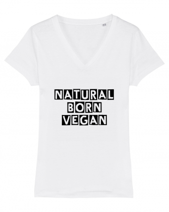 Natural born vegan White