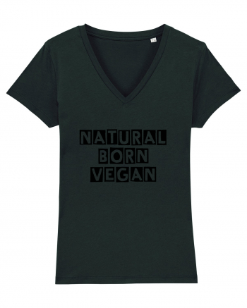 Natural born vegan Black