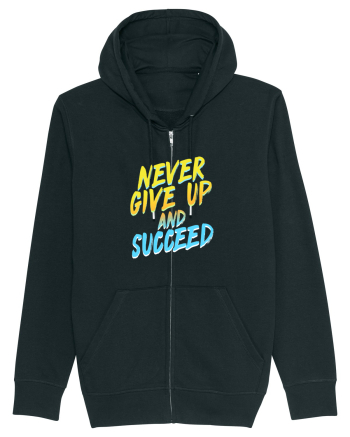 Never give up and succeed Black