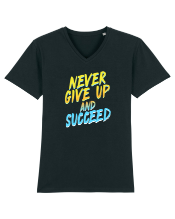Never give up and succeed Black