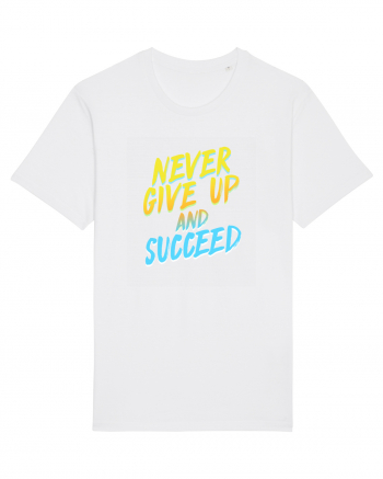 Never give up and succeed White