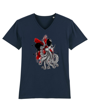 Polka Dot Girl French Navy