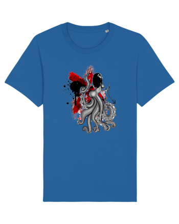 Polka Dot Girl Royal Blue