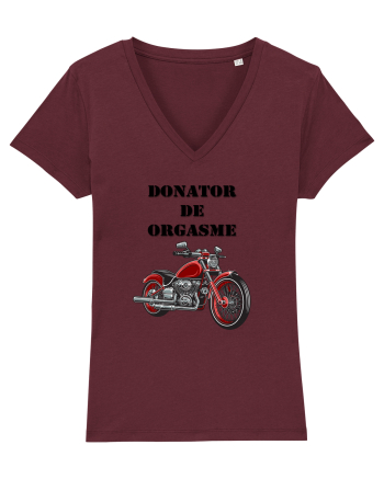 Donator de Orgasme Chopper Burgundy