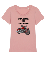 Donator de Orgasme Chopper Tricou mânecă scurtă guler larg fitted Damă Expresser