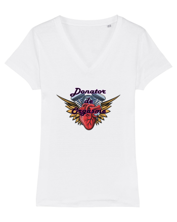 Donator de Orgasme Heart White