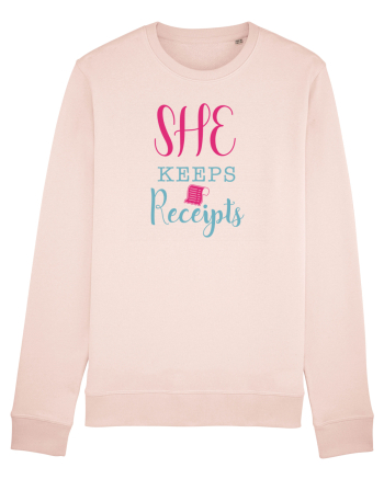 She keeps Receipts Candy Pink