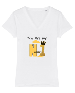 You are my number 1 Tricou mânecă scurtă guler V Damă Evoker