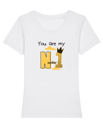 You are my number 1 White