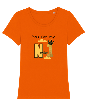 You are my number 1 Bright Orange