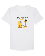 You are my number 1 Tricou mânecă scurtă guler larg Bărbat Skater