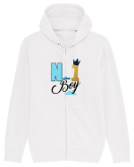 Number one Boy Hanorac cu fermoar Unisex Connector