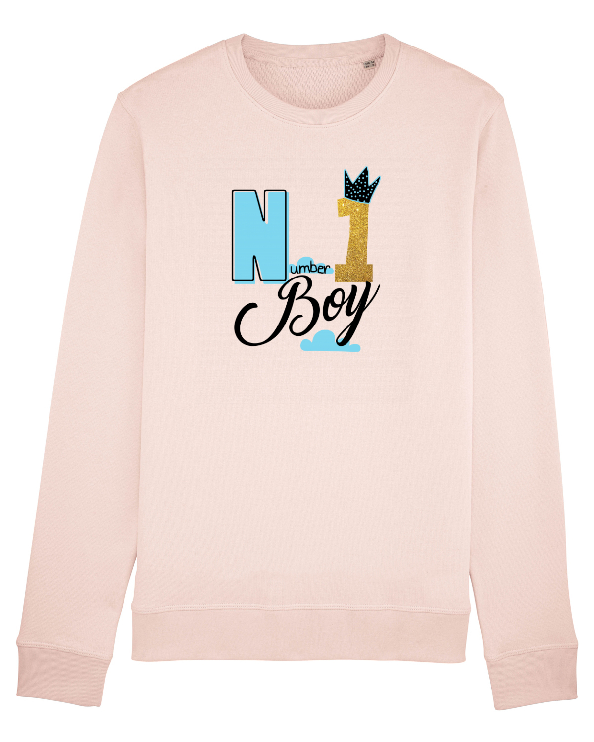 Bluză mânecă lungă Unisex Rise Candy Pink