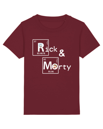 Rick and Morty Chemistry Burgundy