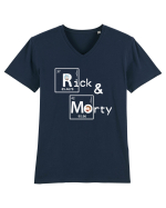 Rick and Morty Chemistry Tricou mânecă scurtă guler V Bărbat Presenter
