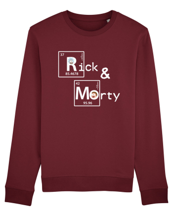 Rick and Morty Chemistry Burgundy