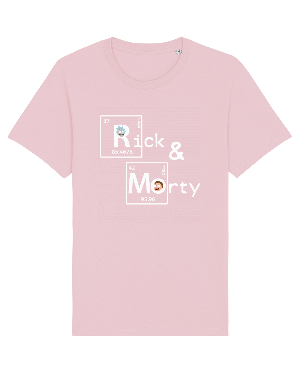 Tricou mânecă scurtă Unisex Rocker Cotton Pink
