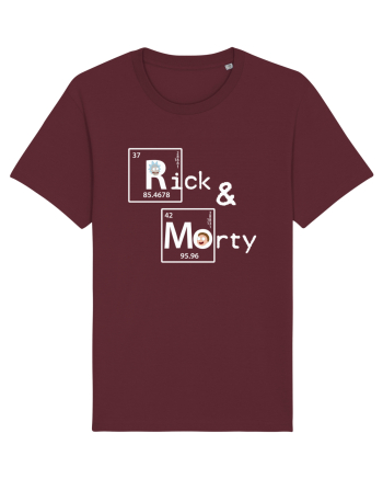 Rick and Morty Chemistry Burgundy
