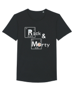 Rick and Morty Chemistry Tricou mânecă scurtă guler larg Bărbat Skater