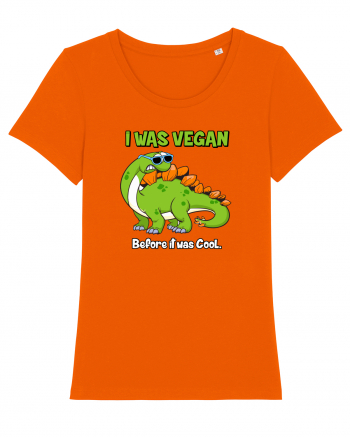 Vegan before it was cool Bright Orange