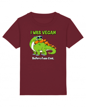 Vegan before it was cool Burgundy