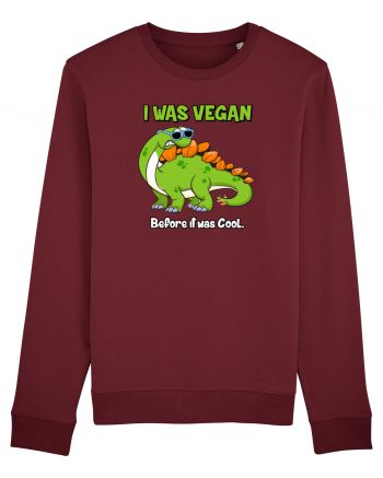 Vegan before it was cool Burgundy