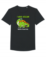 Vegan before it was cool Tricou mânecă scurtă guler larg Bărbat Skater