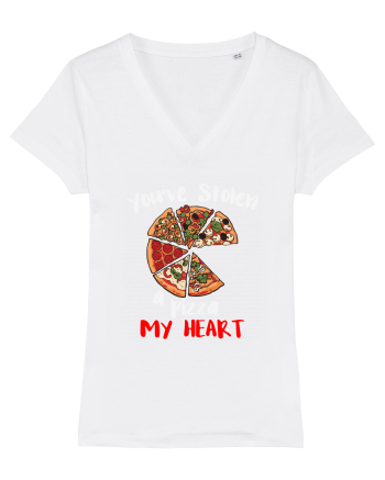 You've stolen a pizza my heart. White