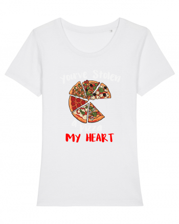 You've stolen a pizza my heart. White