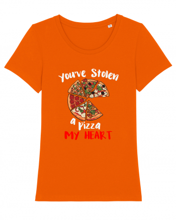 You've stolen a pizza my heart. Bright Orange