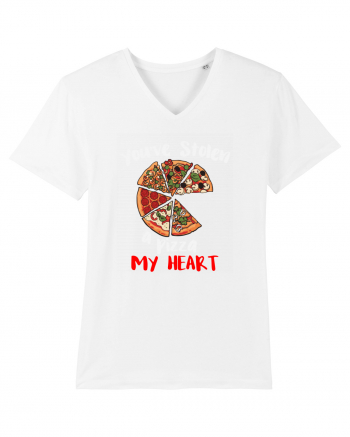 You've stolen a pizza my heart. White