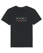 GAMER Tricou mânecă scurtă Unisex Rocker