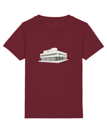 Corbusier - Vila Savoye Burgundy