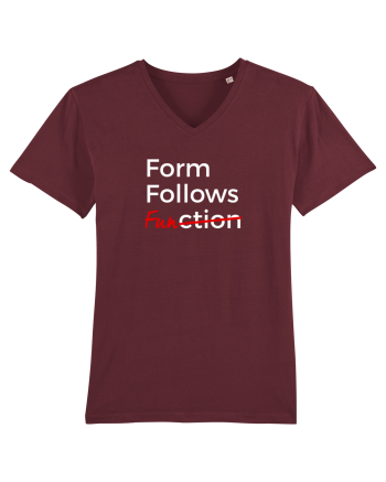 Form Follows FUNction Burgundy
