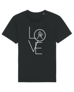 LOVE ARCHITECTURE Tricou mânecă scurtă Unisex Rocker