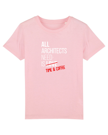 Arhitects need coffee Cotton Pink