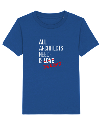Arhitects need coffee Majorelle Blue