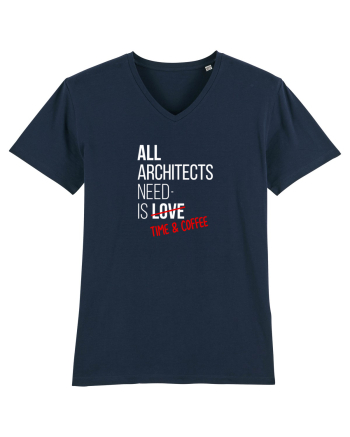 Arhitects need coffee French Navy