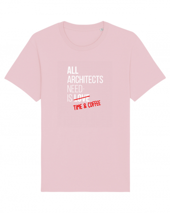 Arhitects need coffee Cotton Pink