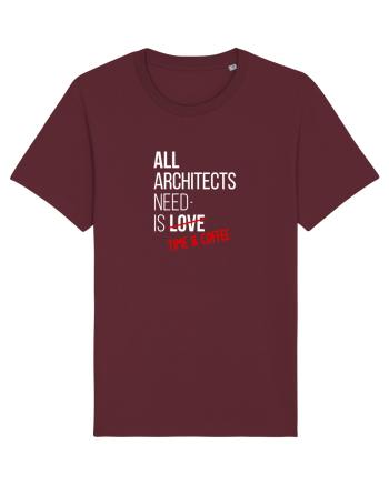 Arhitects need coffee Burgundy