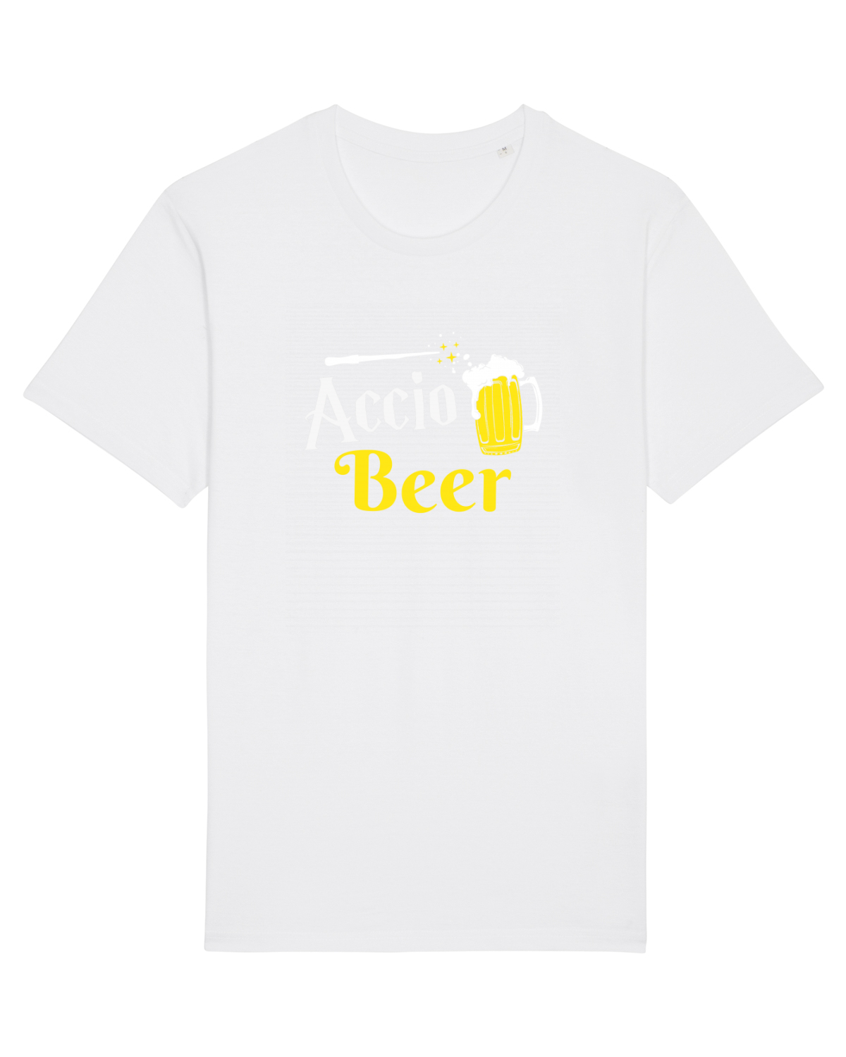 Tricou mânecă scurtă Unisex Rocker White