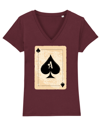 As de inima neagra Burgundy