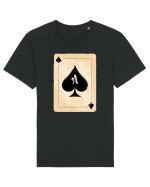 As de inima neagra Tricou mânecă scurtă Unisex Rocker