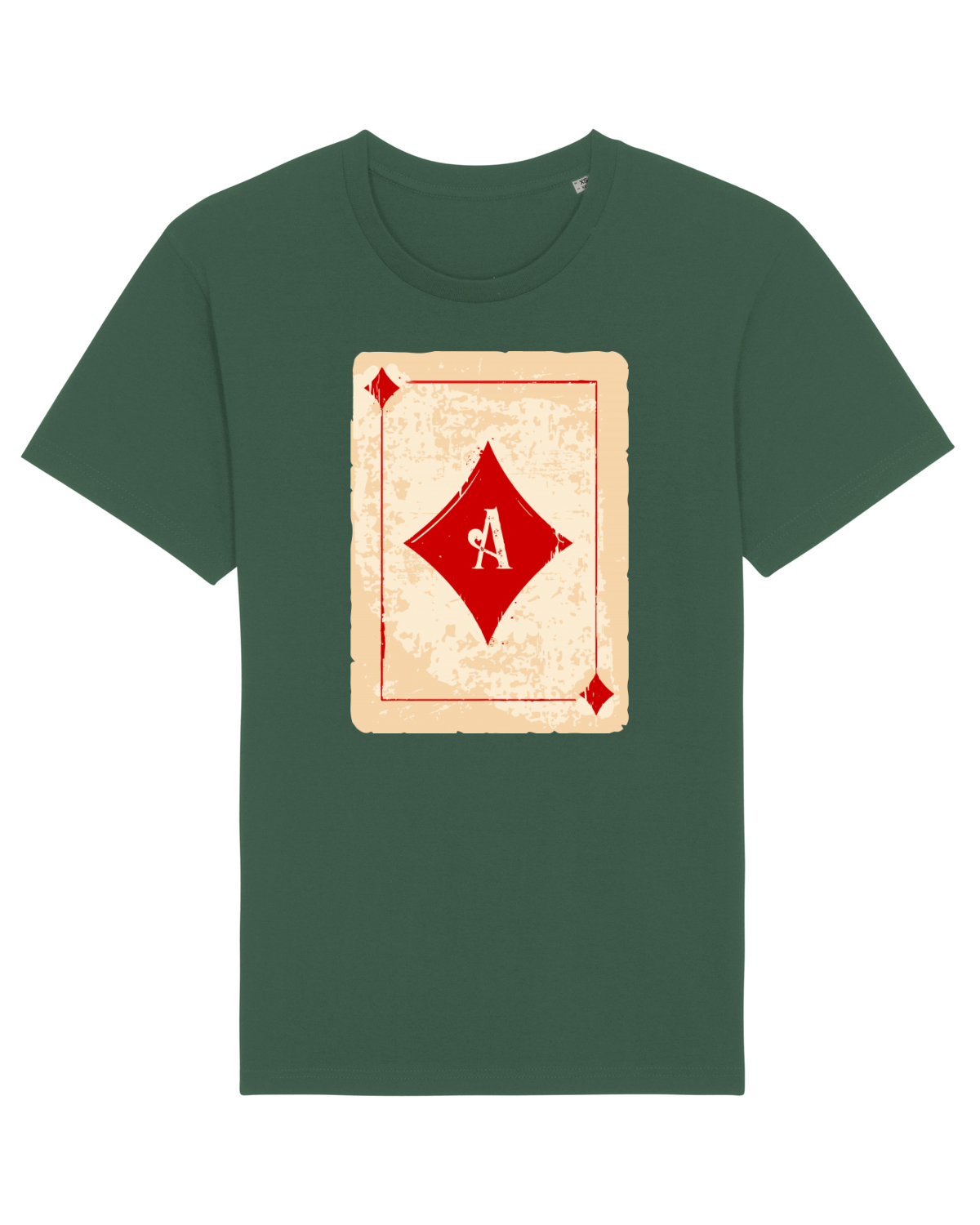 Tricou mânecă scurtă Unisex Rocker Bottle Green